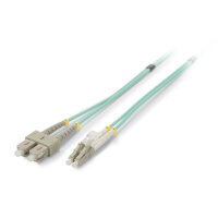 Fiber patch cable 50/125 µm | 2 x LC / SC-Duplex |...