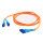 LWL-Patch-Kabel 62,5/125 µm | SC-Duplex / SC-Duplex