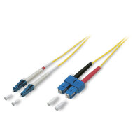Fiber patch cable 9/125 µm | 2 x LC / SC-Duplex |...
