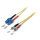 Fiber patch cable 9/125 µm | SC-Duplex / 2 x ST-II | Multimode