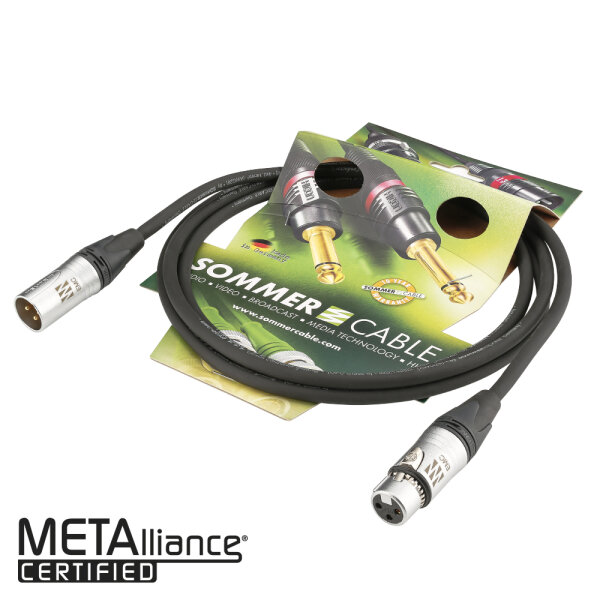 Microphone reference cable EMC-QUAD, 4 x 0,14 mm² | XLR / XLR, NEUTRIK®