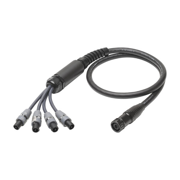 Sommer cable Speaker System , speakON® 8-polig, male/speakON® 2-polig SommerType, female; NEUTRIK® | 10,00m | 0,20m