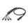 Sommer cable Speaker System , speakON® 8-polig, male/speakON® 2-polig SommerType, female; NEUTRIK® | 10,00m | 0,20m