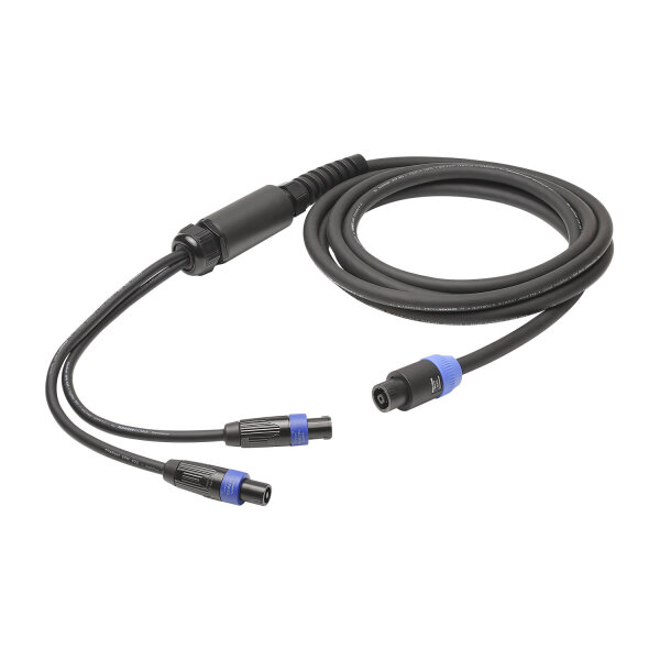 Sommer cable Speaker System , speakON® 8-pole, female/speakON® 4-pole, female; NEUTRIK®