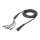 Sommer cable Speaker System , LK 8-pol male + Überwurfhülse HI-LK008-MVR/speakON® 2-polig SommerType, female; NEUTRIK®/HICON | 10,00m | 0,40m