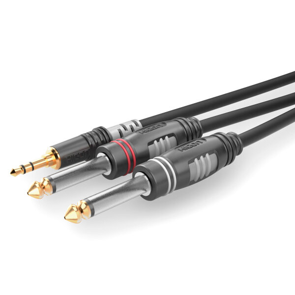 Instrument cable | 2 x jack / mini jack, HICON