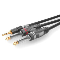 Instrument cable | 2 x jack / mini jack, HICON
