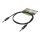 Instrumentenkabel | Klinke / Klinke, HICON | 0,60 m