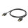 Multimediakabel HDMI® HighSpeed-Cable with Ethernet & ARC, 4K, Überzug aus semitransparenten Nylongewebe | HDMI® / HDMI® | 2,00m | schwarz