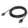 Multimediakabel HDMI® HighSpeed-Cable with Ethernet & ARC, 4K, Überzug aus semitransparenten Nylongewebe | HDMI® / HDMI® | 3,00m | schwarz