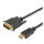 Multimedia cable HDMI-Adapterkabel, 19 x 0,08 mm² | HDMI® / DVI