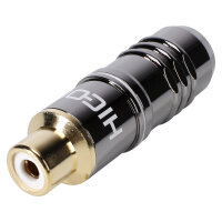 HICON Cinch (RCA), 2-pol , Metall-,...