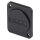 HICON D flange for rear panel flush mounting with HICON logo for SYS-series