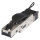 HICON Steckergehäuse XLR-Format für RJ45-Standardsteckverbinder, schwarz