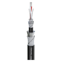 HICON XLR, wasserdicht und staubgeschützt IP67 im gesteckten Zustand , 3-pol , Metall-Kabelbuchse, vergoldete(r) Kontakt(e), gerade