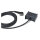 HICON XLR, 3-pole , metal-, Soldering-female connector, silver plated contact(s), Type D M3, black