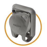 HICON XLR, Water- and dust-proof IP54 in mated condition...