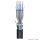 HICON XLR, 3-pole , plastic-, Soldering-male connector, silver plated contact(s), Type D, black