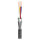 HICON XLR, 5-pol , metal-male connector, gold plated contact(s), straight/water- and dustproof IP67 while connected, black