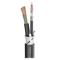 HICON XLR, 5-pol , metal-, Soldering-female connector, silver plated contact(s), Type D, black