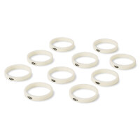 HICON Codierring, 10 Ringe mit Nummer „0“...