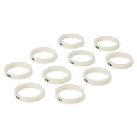 HICON Codierring, 10 Ringe mit Nummer „2“...