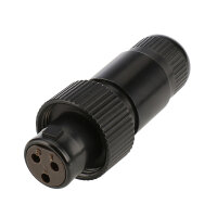 HICON MINI-XLR, IP67 & EXTRA ROBUST, IP67 , 3-pole ,...