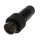 HICON MINI-XLR, IP67 & EXTRA ROBUST, IP67 , 3-pole , Steel housing-male connector, gold plated contact(s), straight, black