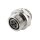 HICON Mini-XLR, IP67 , 5-pol , Metall-, Löttechnik-Einbaubuchse, vergoldete(r) Kontakt(e), Gewinde 10,9 mm