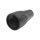 HICON Mini-XLR, 4-pole , metal-, Soldering-male connector, gold plated contact(s), Thread 10,9 mm, nickel
