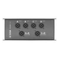 Sommer cable Speaker System , NL8MPR IN + NLT8FP-BAG LoopOUT/NL4MP 4 x partial assignment, 2 x full assignment; NEUTRIK®