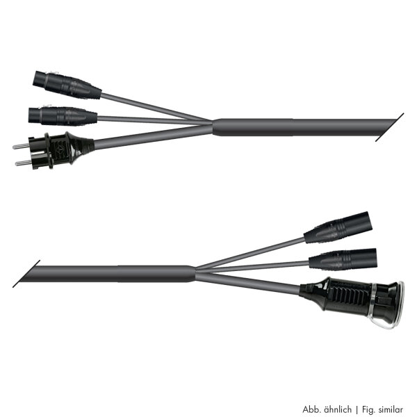 AES / EBU, DMX & Power Looms