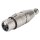 NEUTRIK®  Adapter | BNC female/XLR 3-pol female gerade, nickelfarben