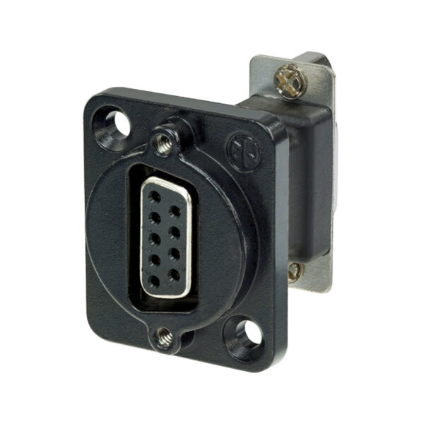 NEUTRIK®  | SUB-D 9-pole female Type D, black