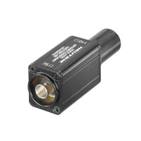 NEUTRIK®  Adapter | XLR male/BNC female straight, black