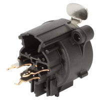 NEUTRIK® XLR, 3-pole , plastic-, Print connection...