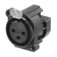 NEUTRIK® XLR, 3-pol , Kunststoff-,...
