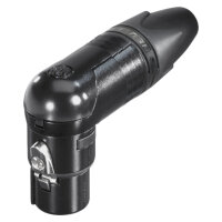 NEUTRIK® XLR, 3-pole , metal-, Soldering-female...