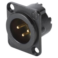 NEUTRIK® XLR, 3-pol , Metall-,...