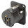 NEUTRIK® XLR, 3-pole , metal-, Print connection vertical-male connector, gold plated contact(s), Type D, black