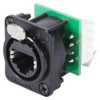 NEUTRIK® RJ45 CAT.5e, 8-pole , metal-, IDC-female...