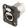 NEUTRIK® RJ45 CAT.6A, 8-pole , metal-, Patch-female connector, Type D, black