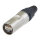 NEUTRIK® RJ45 etherCON® CAT.6a, 8-pol , Metall-, Klemmtechnik-Kabelstecker, gerade, nickelfarben