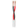 NEUTRIK® speakON®, 2-pol , Kunststoff-, Schraubkontakt ohne Drahtschutz-Kabelbuchse, versilberte(r) Kontakt(e), gerade, max. 4 mm², silbergrau, 50 Stk.