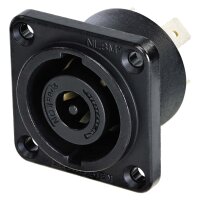 NEUTRIK® speakON®, IP52 , 8-pol , Metall-,...