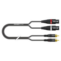 Y-patch / adapter cable SC-Onyx, 1 x 0,25 mm² | XLR...