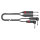 Stereo keyboard cable SC-Onyx, 1 x 0,25 mm² | jack / jack 90°, HICON