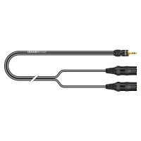 Stereo split cable SC-Onyx, 1 x 0,25 mm² | XLR /...