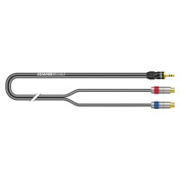 Stereo split cable SC-Onyx, 1 x 0,25 mm² | mini-jack...