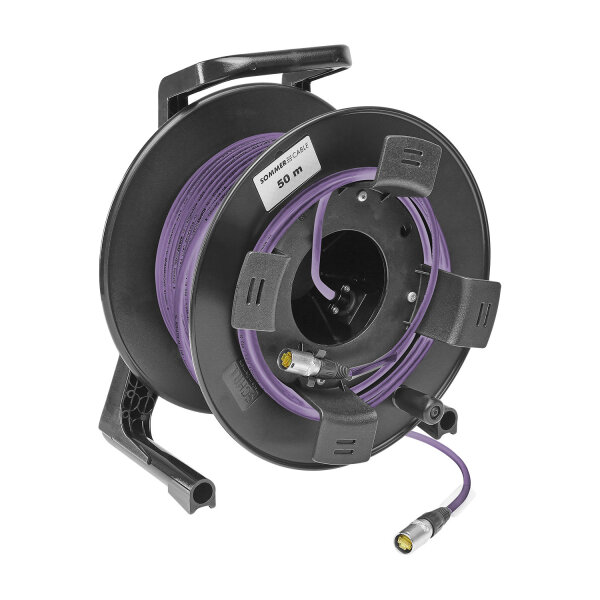 Network cable SC-Mercator CAT.7 PUR, 8 x 0,14 mm² | RJ45 / RJ45, NEUTRIK® on cable reel with KOMB-RM
